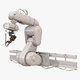 Industrial Robotic Arm with Linear Rail M1 - 3DOcean Item for Sale