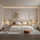 Modern Bedroom Scene 51 - 3DOcean Item for Sale