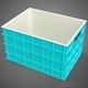 Insulated Plastic Ice Cool Box Crate Storage Container Chamber - 3DOcean Item for Sale