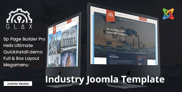 Glax | Industry And Construction Joomla Template
