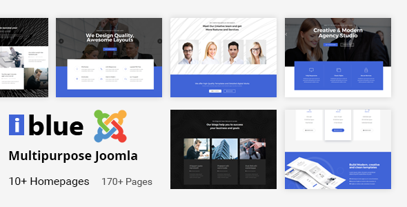 iblue - Responsive Multipurpose Joomla Template