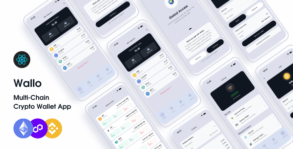 Wallo – Multi-Chain Crypto Wallet