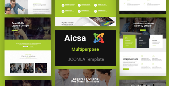 Aicsa - Responsive Multipurpose Website Joomla Template