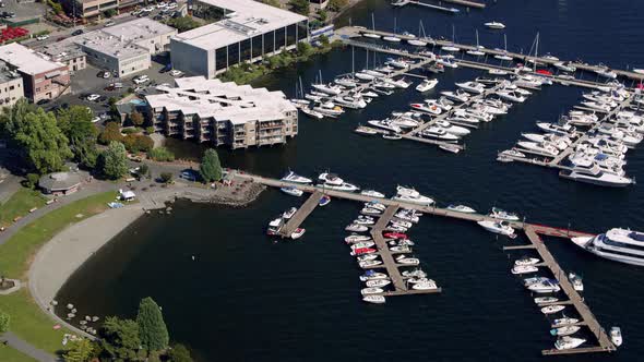 Downtown Kirkland Washington Waterfront Marina