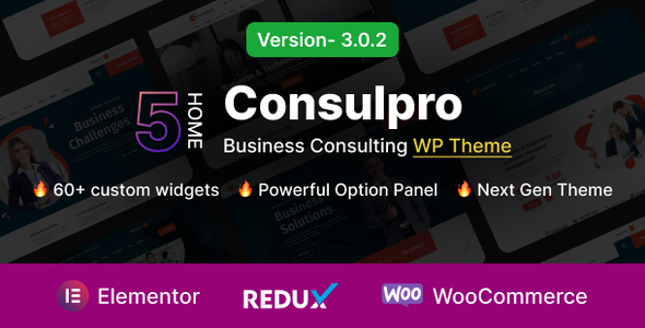 Consulpro - Business Consulting WordPress Theme