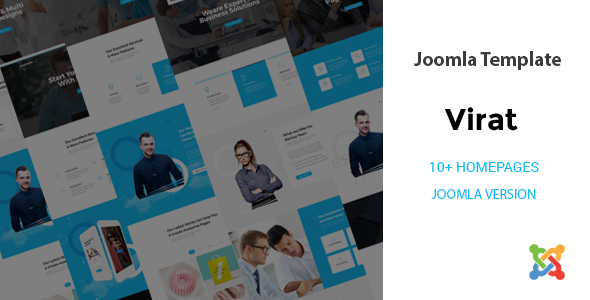 Virat - Responsive Multi-Purpose Website Joomla Template