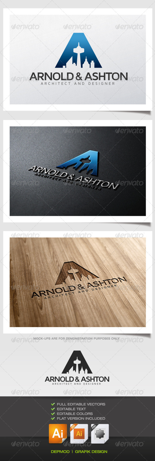 Arnold & Ashton Architect Logo