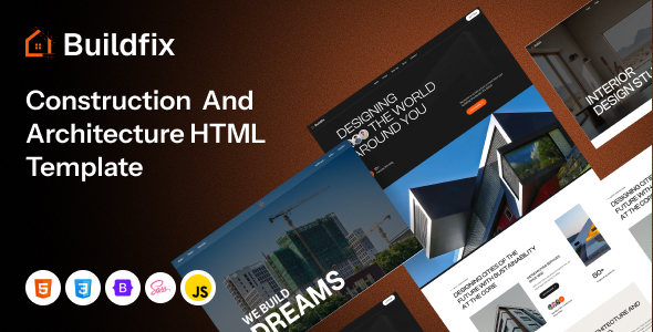 BuildFix - Construction and Architecture HTML Template