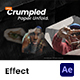 Crumpled Paper Unfold - VideoHive Item for Sale
