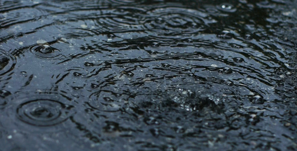 Raindrops Hitting A Puddle 2 alt