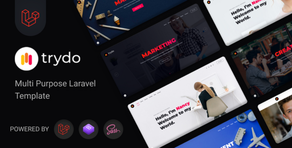 Trydo - Agency and Portfolio Laravel 12 Template