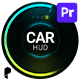 Car HUD Cluster For Premiere Pro - VideoHive Item for Sale