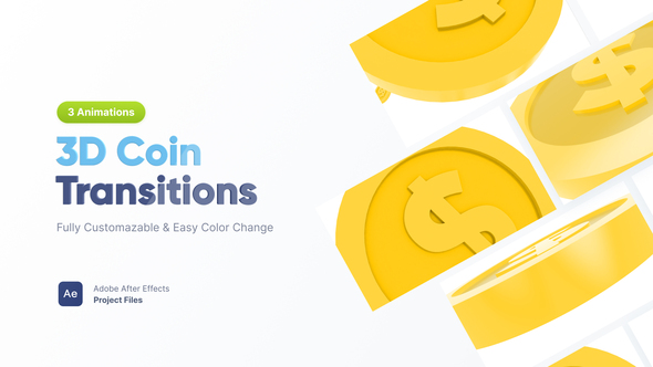 3D Coin Transitions