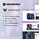 Valkyrionic - Esport Team & Gaming Elementor Pro Template Kit - ThemeForest Item for Sale