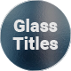 Glass titles MOGRT - VideoHive Item for Sale
