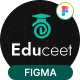 Educeet - University, Online Courses, School & Education Figma Template - ThemeForest Item for Sale