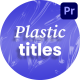 Plastic Typography - VideoHive Item for Sale