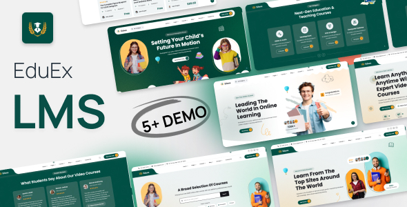 Eduex - Online Education Courses LMS PHP Template