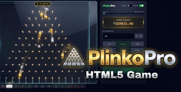 Plinko Pro HTML5 Game