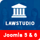 LawStudio - Lawyer and Law Firm Joomla Template - ThemeForest Item for Sale