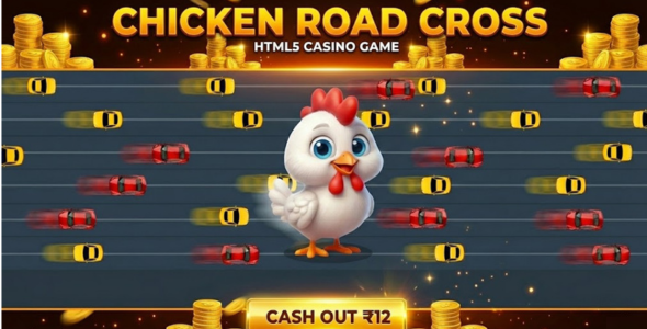 Chicken Cross Road HTML5 Game