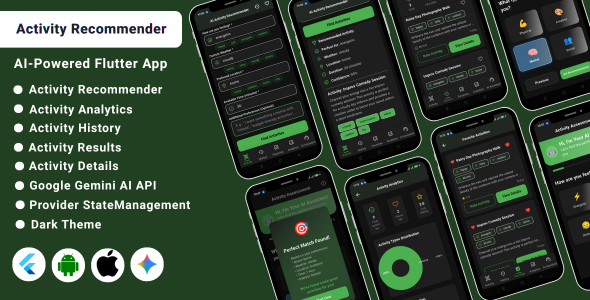AI-Powered Activity Recommendation Flutter App | Personalized Mood & Location-Based Suggestions