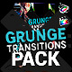 Grunge Transitions Pack - VideoHive Item for Sale