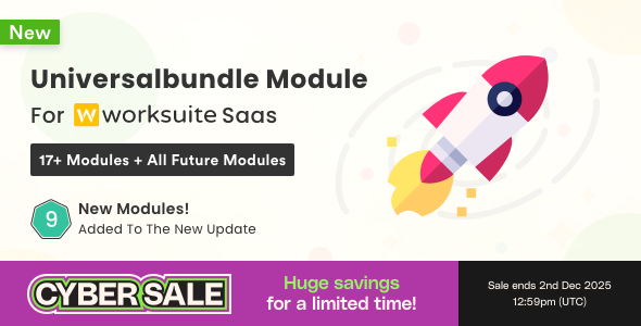 Universal Modules Bundle for Worksuite SAAS