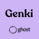Genki - Magazine Ghost Blog Theme - ThemeForest Item for Sale