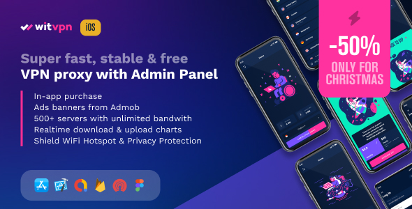WitVPN - super fast, secure, stable & free VPN proxy for iOS