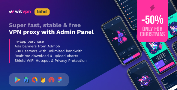 WitVPN - super fast, secure, stable & free VPN proxy for Android