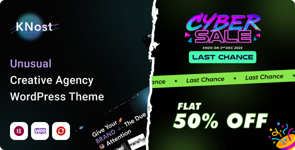 Knost - Creative Agency & Portfolio WordPress Theme