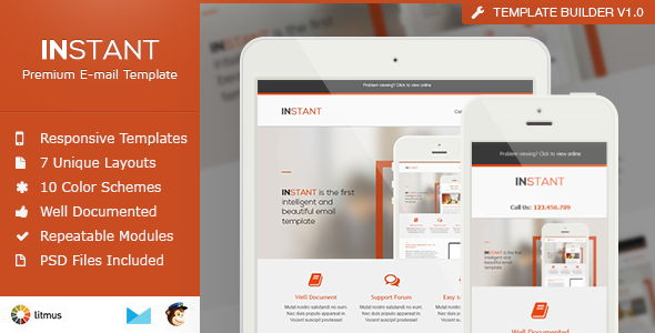 Instant - Business Responsive Email Template