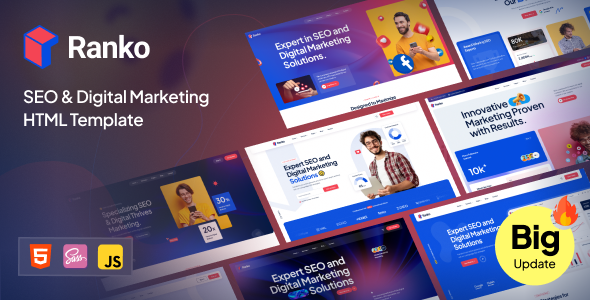 Ranko - SEO & Digital Marketing HTML5 Template