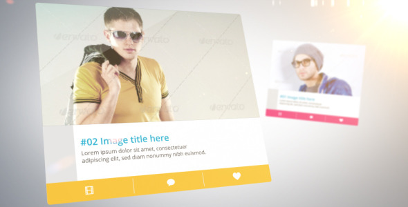 Color Minimal Slideshow alt