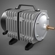 Electromagnetic Air Oxygen Pump Compressor Blower Aerator Motor - 3DOcean Item for Sale