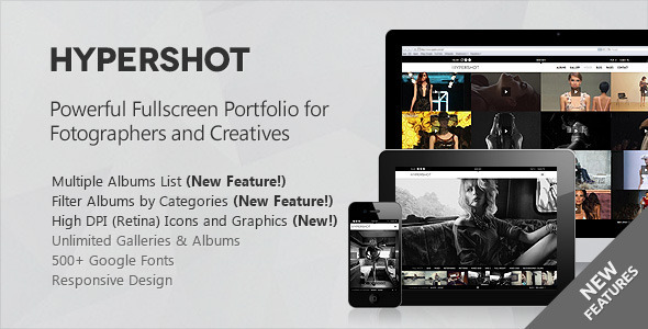 Hypershot – Photography Portfolio WordPress Theme