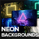 Neon Nature Backgrounds - VideoHive Item for Sale