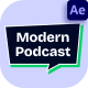Modern Podcast Lower Thirds - VideoHive Item for Sale