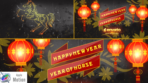 Chinese New Year Opener 2026 - Apple Motion