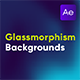 Glassmorphism Backgrounds - VideoHive Item for Sale