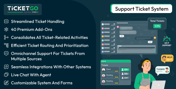 TicketGo - Support Ticket System