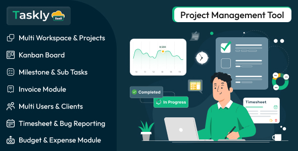 TASKLY SaaS – Project Management Tool