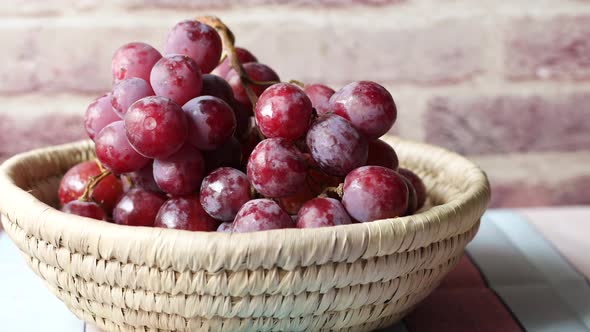 Fresh Grape Fruit in a Bowl 