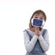 On the child a protective medical mask with the flag of the European Union. - VideoHive Item for Sale