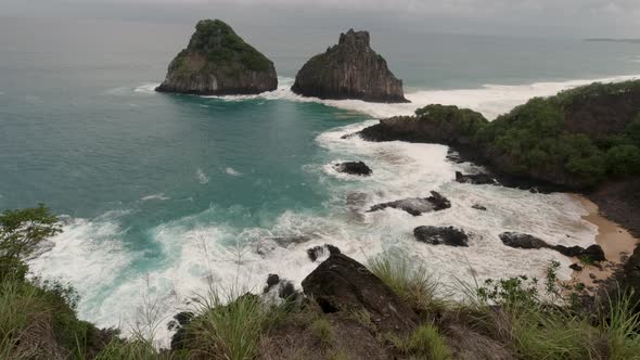 Archilepago of Fernando de Noronha islands at Pernambuco state Brazil.