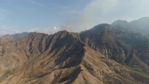 Mountain Landscape in Bali, Indonesia