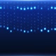 Binary code blue background with digits moving on screen. - VideoHive Item for Sale