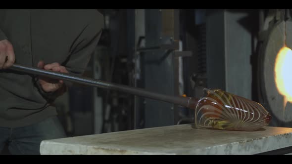 Glass blowing