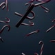 Candy Canes Falling. Seamless Loop - VideoHive Item for Sale